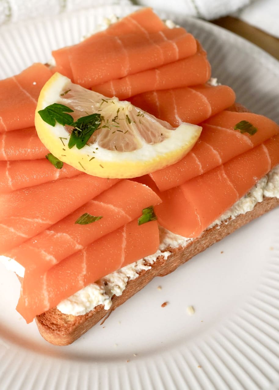 Smoked Salmon Toast
